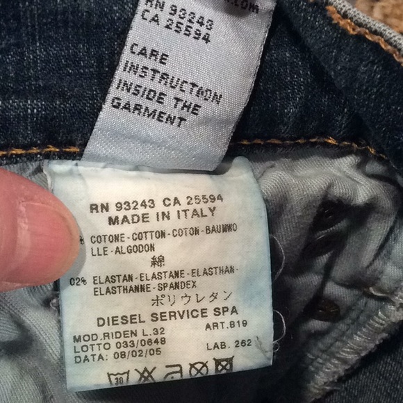 Diesel Only the brave jeans - Picture 5 of 8